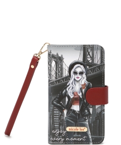Nicole Lee Printed Universal Cellphone Case HP6617 LIFE IN NY